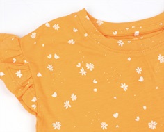 Name It bird of paradise print kjole